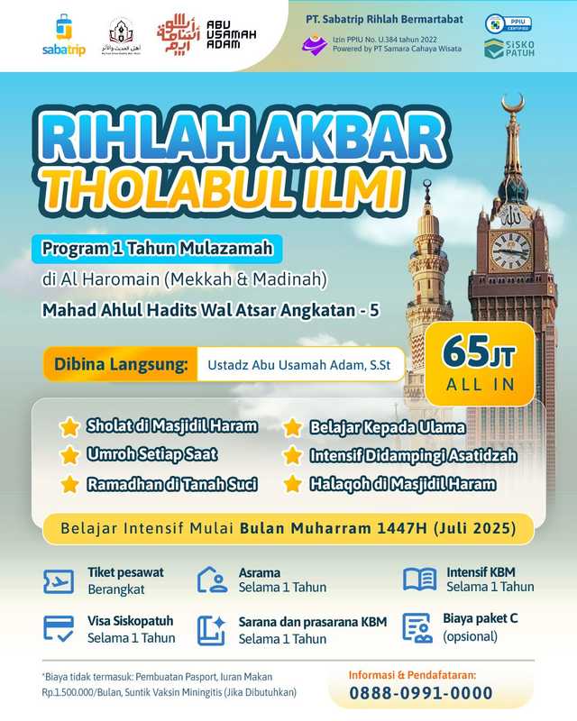 Rihlah Akbar Tholabul Ilmi